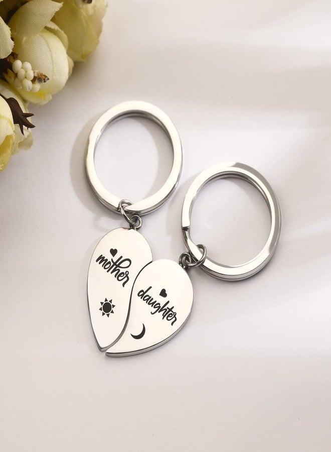 Yonhon Mother Daughter Keychains Set for 2, Mom Daughter Matching Keychains for 2 - Image 4